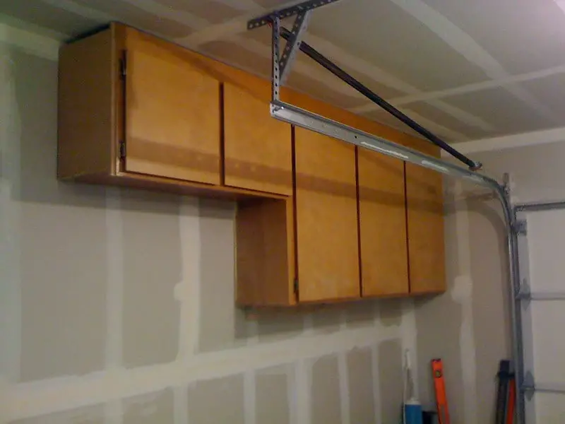 manufactured home garage cabinets